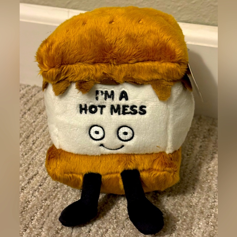 Punchkins Plush S’more Weighted All Ages NWT